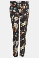 Topshop Print Skinny Pants