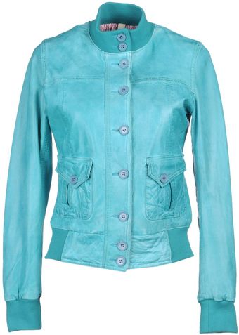 Le Sentier Leather Outerwear - Lyst