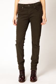 River Island Amelie Super Skinny Coloured Jean - Lyst