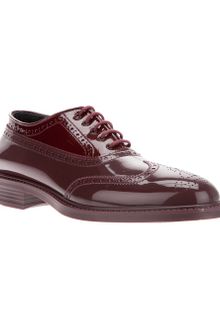 Vivienne Westwood Rubber Laceup Shoe - Lyst