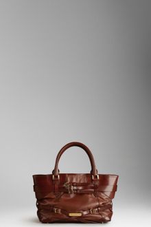 Burberry Medium Bridle Leather Tote Bag - Lyst