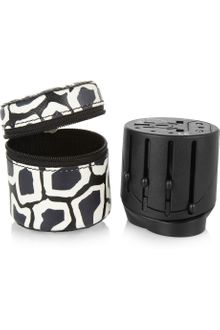 Diane Von Furstenberg Faux Texturedleather Case and Travel Adapter - Lyst