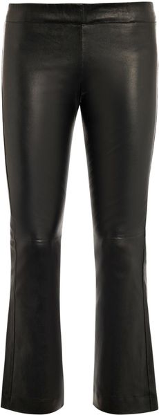 Elizabeth And James Allen Leather Trousers - Lyst