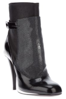 Fendi Heeled Ankle Boot - Lyst