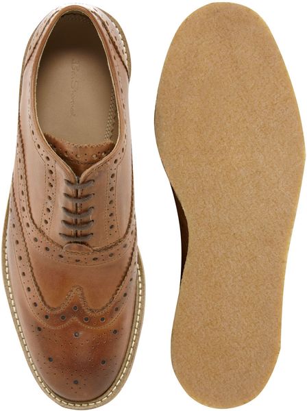 ben sherman mens triumph formal brogues tan