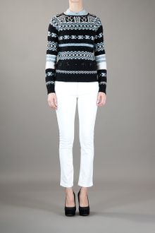Emilio Pucci Embroidered Sweater - Lyst