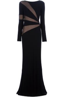 Emilio Pucci Lace Panel Silk Gown - Lyst