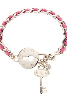 Fendi Lock and Key Bracelet - Lyst
