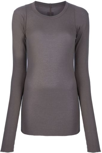 Rick Owens Long Sleeves Top - Lyst