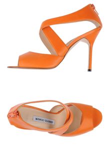 Manolo Blahnik Highheeled Sandals - Lyst