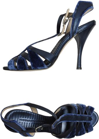 Nicole Brundage Highheeled Sandals - Lyst