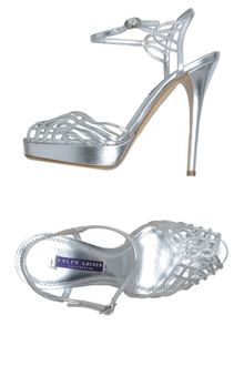 Ralph Lauren Collection Platform Sandals - Lyst
