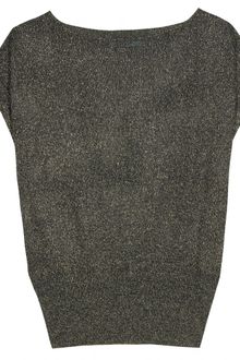 Alice + Olivia Celie Metallic Knit Pullover - Lyst