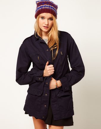 ASOS Collection Asos Army Parka - Lyst
