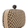 Bottega Veneta Box Clutch in Natural in Beige (natural) - Lyst