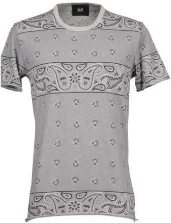 D&G Short Sleeve Tshirt - Lyst