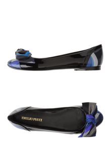 Emilio Pucci Ballet Flats - Lyst