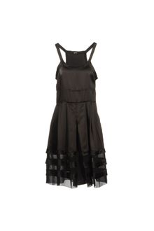 Jil Sander Navy Short Dress - Lyst
