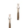 Lanvin Fringe Earrings in Gold in Gold - Lyst