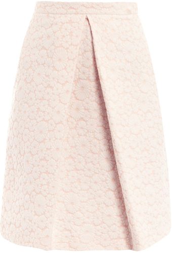 Osman Yousefzada Floral Jacquard Skirt - Lyst