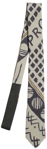 Burberry Prorsum 5cm Printed Silk Tie - Lyst