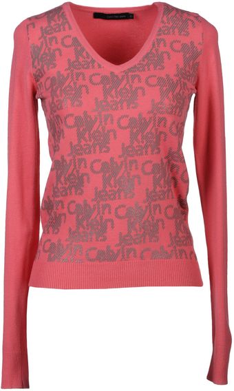Calvin Klein Jeans Long Sleeve Sweater - Lyst