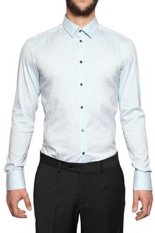 Dolce & Gabbana Cotton Poplin Stretch Shirt - Lyst