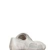 Dolce & Gabbana Milano Canvas Crinkled Leather Shoes in White for Men (off white) - Lyst