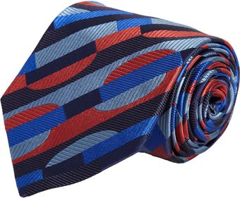 Duchamp Geometric Crescent Tie - Lyst