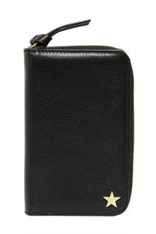 Givenchy Metal Star Leather Zip Around Wallet - Lyst