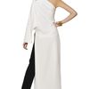 Givenchy Stretch Viscose Cady Long Dress in White - Lyst