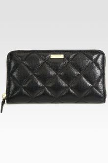 Kate Spade Lacey Quilted Ziparound Wallet - Lyst