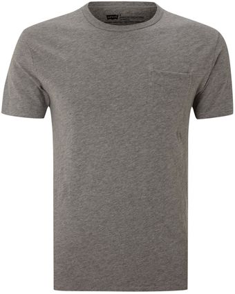 Levi's T-Shirt with One Pocket - Lyst