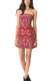 Mara Hoffman Strapless Party Dress - Lyst