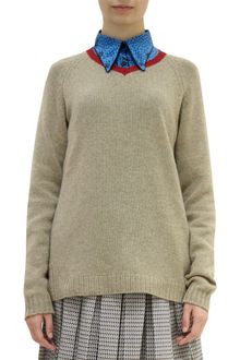 Marni Contrast Collar Sweater - Lyst