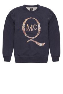 McQ by Alexander McQueen Navy Mcq Pin Logo Sweater - Lyst