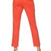 Msgm Techno Stretch Cotton Trousers in Orange (coral) - Lyst