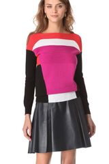 Ohne Titel Colorblock Pullover