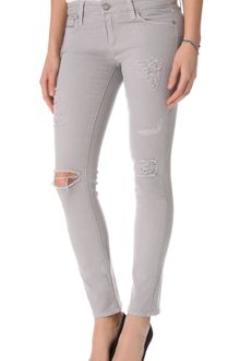 Paige Skyline Ankle Peg Jeans - Lyst