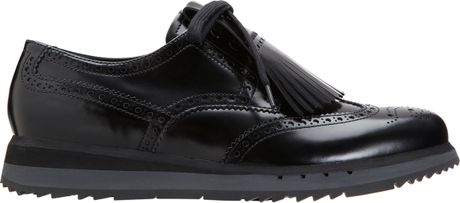 prada wingtip sneakers