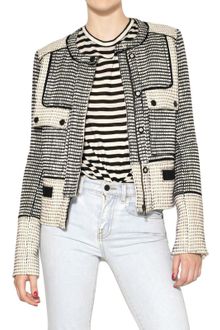 Proenza Schouler Cotton Tweed Jacket - Lyst