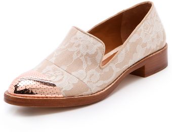 Rachel Roy Lane Lace Menswear Flats - Lyst