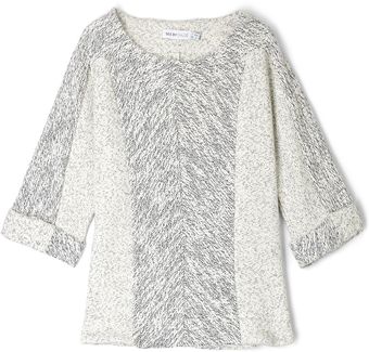 See By Chloé Two Tone Cotton Sweatshirt - Lyst