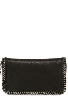 Stella McCartney Shaggy Faux Deer Wallet - Lyst
