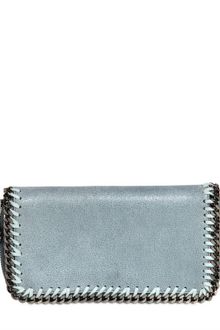 Stella McCartney Shaggy Faux Deer Wallet - Lyst