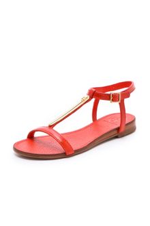 Tory Burch Pacey Flat Sandals - Lyst