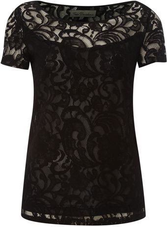 True Decadence Luxe Lace Tshirt - Lyst
