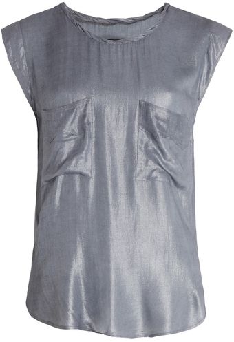 Zadig & Voltaire Top Topya Deluxe - Lyst