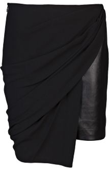 Alexander Wang Draped Skirt - Lyst