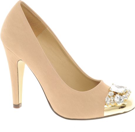 cap toe high heels